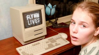 A '90s girl's outmoded family computer gets hit by a virus (or Easter egg, if you prefer) in the mockumentary "The Next Day: Flynn Lives Revealed."