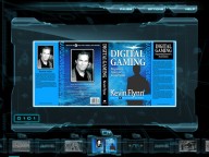 The book jacket for Kevin Flynn's "Digital Gaming" book is just one of hundreds of images designed to enhance playback in Disney Second Screen.