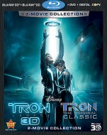 Tron: Legacy & Tron: 2-Movie Collection Blu-ray 3D + Blu-ray 2D + DVD + Digital Copy -- click to buy from Amazon.com