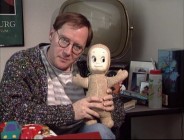 After all these years, John Lasseter is still especially fond of his Casper doll. The pair appears over ten years ago in "Making 'Toy Story.'"