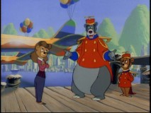 A new owner means a (short-lived) new uniform for Baloo and Kit in Part 2 of "Plunder and Lightning."