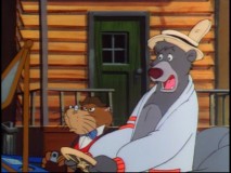 Baloo recalls his Throgmorton-induced road test woes in "On a Wing and a Bear."