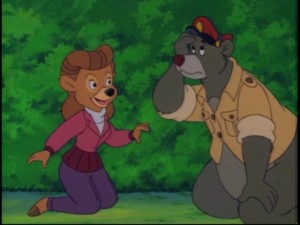 Look out Hepburn and Tracy, it's Cunningham and...Bear?