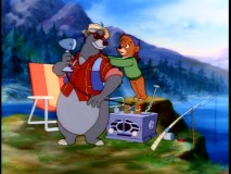 Baloo's vacation with Kit on "Mars" isn't quite as relaxing as planned.
