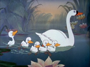 A family more beautiful than any of those who turned the 'ugly' duckling away.