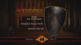 "The Tudors"' steamy main menu invites viewers to seduce it.