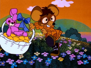 Brainy negative Albert Mouse learns how Santa is as important to Christmas the Easter Bunny is to Easter in the holiday-minded song "Give Your Heart a Try", which Wikipedia unconvincingly posits is dropped from TV broadcasts over the word "gay."
