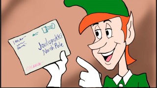 In "Christmas: A Global Holiday", this unidentified elf discusses holiday traditions in the most secular way possible.