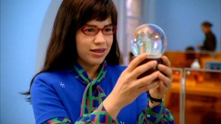 If Betty concentrates hard enough, she can see Scott Calvin fly around inside the snowglobe.