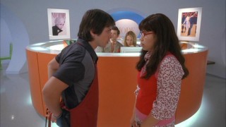 Gio (Freddy Rodriguez) and Betty (America Ferrera) have a confrontation as Marc and Amanda look on.