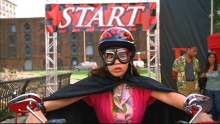 When one of the "Player" biker chicks falls ill, Betty (America Ferrera) takes it upon herself to fill in.