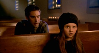 Oscar-nominated 11-year-old Abigail Breslin doles out wisdom as the church-praying leukemic girl with a heart of gold.