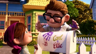 With no words, "Up" delivers one of cinema's most moving sequences in this prologue montage depicting Carl and Ellie's blissful married life.