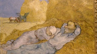 You can't make a Van Gogh film without some Van Gogh art. "The Siesta" is one of more than forty paintings featured in "Brush With Genius."