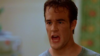 "I don't want your life", says Dawson Leery with brown hair and a Texas twang.