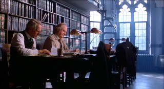 Frank and Mickey (Jack Warden) work together on their challenging medical malpractice suit.