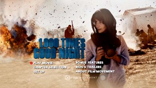 Film Movement departs from their standard animated main menu design for this non-club release.
