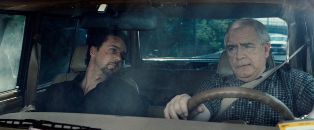 James Brogan (Brian Cox) gives his severely beaten son a ride to prison...or to a new life and fresh start in the contemplative conclusion of "25th Hour."