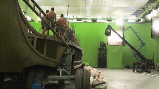 Believe it or not, "Taking the Battle to Sea" didn't involve filming on water.