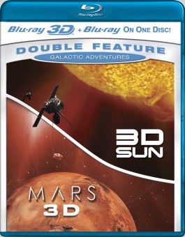 3D Sun & Mars 3D: Galactic Adventures Double Feature Blu-ray 3D/2D cover art -- click to buy from Amazon.com