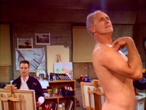 Harry's painting skills are put to the test by Dick's nude modeling in "The Art of Dick."