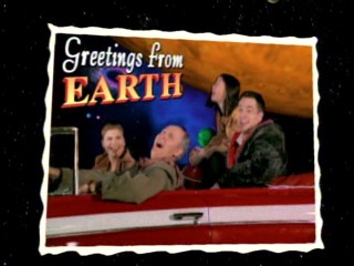 This animated "Greetings from Earth" postcard of the Solomons appears near the beginning of most of the early "3rd Rock" episodes.