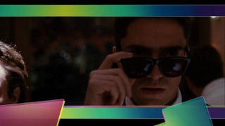 Appropriately, the Blu-ray menu's design evokes the movie's late-1980s setting.