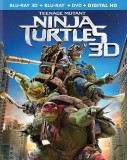 Teenage Mutant Ninja Turtles Blu-ray 3D + Blu-ray + DVD + Digital HD combo pack cover art - click to buy from Amazon.com