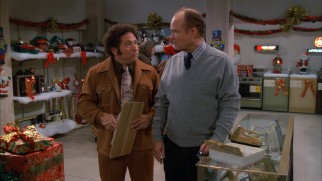 Red (Kurtwood Smith) finds work as a holiday salesman for neighbor/friend Bargain Bob Pinciotti (Don Stark).