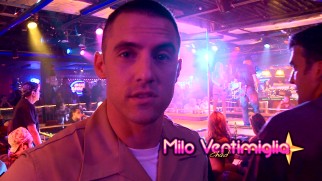 Milo Ventimigila, who plays Jamie's hard-nosed Marine brother, discusses the film's strip club setting in "Classy Rick's Bacon and Leggs."