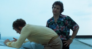 A young Jim Belushi made his film debut by playing Frank's partner in crime, Barry.