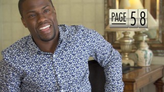Kevin Hart tries to identify script page numbers as he presents a detailed synopsis of the film as only he can.