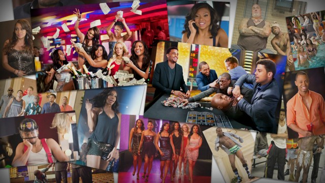 The Think Like a Man Too Blu-ray's collage menu ensures the entire principal cast is pictured.