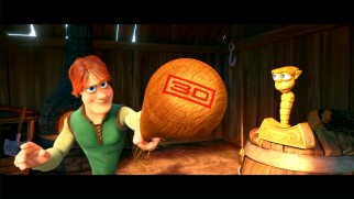 Thor proudly advertises the 3D nature of his film in this "Thor: Legend of the Magical Hammer" trailer.
