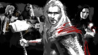 Thor: The Dark World shows creativity in its artistic menu loop.