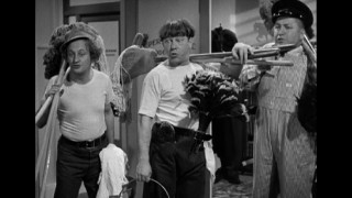 Short clips of classic Three Stooges shorts appear in "What's the Big Idea? A History of The Three Stooges."