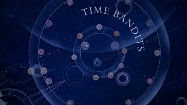 The Time Bandits' map makes for an appropriate Blu-ray menu image.