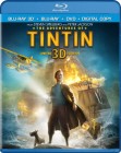 The Adventures of Tintin: Blu-ray 3D combo cover art