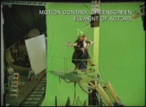 A Visual Effects deconstruction reveals that part of Jack and Rose's romantic "flight" was shot with nary a ship, ocean, or sunset in sight, just greenscreen.