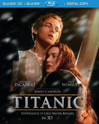 Titanic Blu-ray 3D Combo cover art