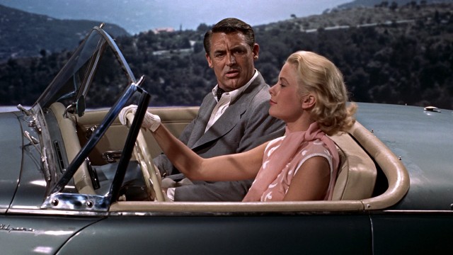 Reformed jewel thief John Robie (Cary Grant) meets his match in Francie Stevens (Grace Kelly) in Alfred Hitchcock's 1955 French Riviera romantic mystery "To Catch a Thief."
