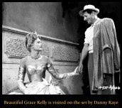 Danny Kaye is one of several celebrities whose set visits are documented in a HD photo gallery.