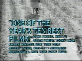 Despite its present obscurity, "Tomorrow" made a bunch of top ten lists back in its day.