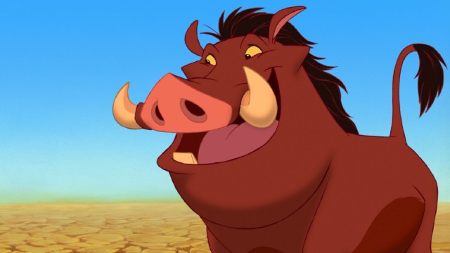 Tony Bancroft supervised the animation of Pumbaa, the warthog from "The Lion King."