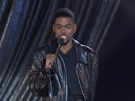 Chris Rock stand-up bits from over the years are featured throughout "It's Never Just a Movie."