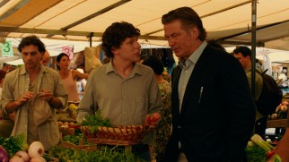 Aspiring young architect Jack (Jesse Eisenberg) receives advice from a possibly imaginary architect (Alec Baldwin) who sees a lot of his younger self in him.