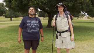 Daniel Tosh goes hiking with the Double Rainbow guy.