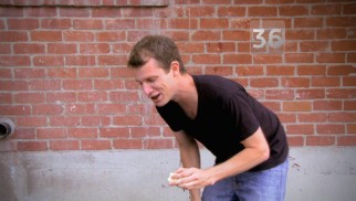 In his series' premiere episode, Daniel Tosh struggles with the cinnamon and saltine cracker challenges while high on salvia.
