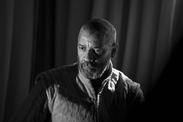 Denzel Washington makes a rare foray into the world of art cinema as the leading man of Joel Coen's monochromatic "The Tragedy of Macbeth."