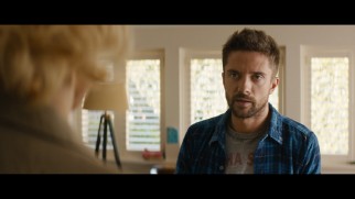 Mike Smith (Topher Grace) pops up at Mary Mapes' house in this deleted scene.
